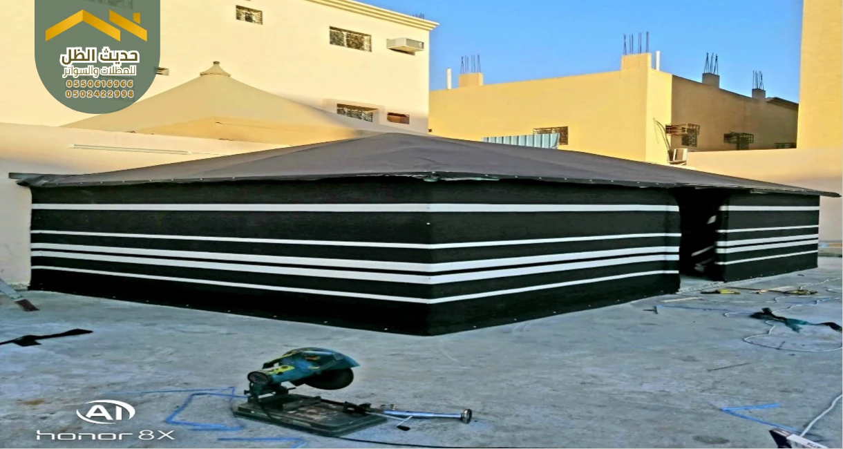 خطوات تركيب بيت الشعر العادي